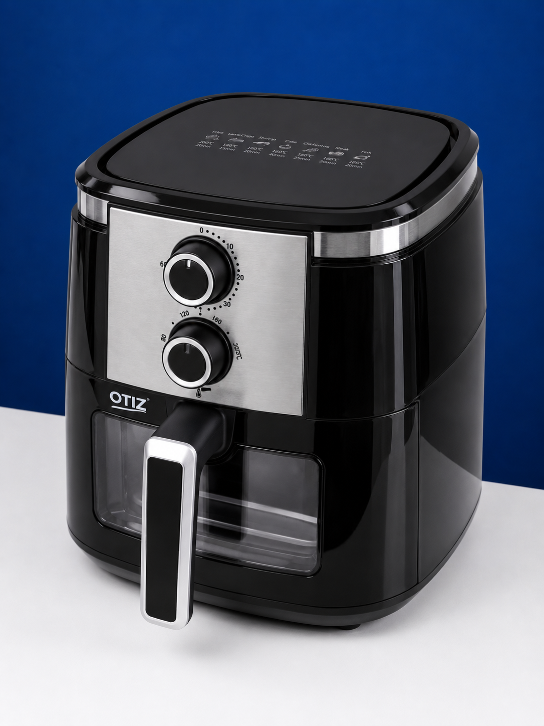 Friteuse à Air OTIZ Healthy Fryer 8,5 L – Commandes Mécaniques – 1800W – OAR-8500-M
