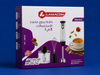 Mixeur Plongeant Lamacom 3 en 1 - 400W - Hachoir et Fouet