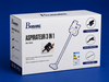 Aspirateur Balai Bonomi 3 en 1 SD-1234 - Léger et Polyvalent